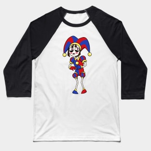 The Amazing Digital Circus: Pomni Baseball T-Shirt